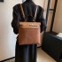 博昊 女包2023新款跨境外贸斜挎包女大容量文件包双肩包86319