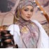 Free custom Malaysia custom printed voile square scarf hijab Malaysia Tudung Bawal Cotton Voile For Women