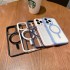 High Quality Colorful Matte Silicone Frame Clear PC Magnetic Phone Case For Magsafe Wireless Charging For Iphone 14 Pro Max 13