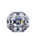 Tianyu gems gra certificate lab grown loose moissanite diamond 8x8mm 2ct octaiva asscher cut forever brilliant moissanite