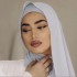 Wholesale High Quality Islamic Plain Georgette Shawls Muslim chiffon Hijab Solid Color Heavy Chiffon Hijab Headscarf Wraps