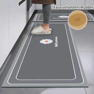 diatomite mat water absorbent mat wholesale non-slip area rugs floor kitchen mat