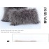 RD-textile Manufacturer high quality Removable Washable solid color Fluffy faux fur cushions & pillows cover for home decor