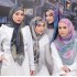 Free custom Malaysia custom printed voile square scarf hijab Malaysia Tudung Bawal Cotton Voile For Women