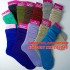 Long Slouch Socks For Women Hot Sale Tye Dye Slouch Socks Colorful Cotton Crew Scrunch Socks Women
