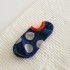 Wholesale Summer Polka Dot Invisible Boat Socks Korean Novelty No Show Socks For Women
