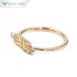 Tianyu gems 10k 14k yellow gold Signet Ring Women Gold Lions Ring
