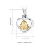 Personalized Heart Memorial Keepsake 925 Sterling Silver Cremation Jewelry Urns Pendant Ashes Necklace