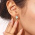 Opal Jewelry Stainless Steel Stud Earrings For Women Tarnish Free Water Proof Earing Sets Women Earings