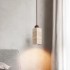 Wabi Sabi Stone Leds Pendant Lamp Dining Room Table Bedside Hotel Restaurant Kitchen Light Hanging Travertine Droplight