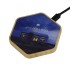 Eco Friendly Custom LED Logo LED Light Fast Charging 10W Bamboo Wireless Charger Pad Mobile Phone Chargers Wireless Charger