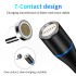 Factory Price Phone Magnetic USB Cable Charger 1M 2M 3 in 1 Fast Charging Data Cable LED Magnetic Phone Charger USB Cables