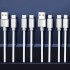Free Sample USB Cable 1M 2M White Charging Data Transfer USB Charger 2.4A Data Cable Metal Case Usb Cable